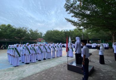 Pelantikan Tim Pelaksana UKM MTsN 2 Labura, Wujudkan Madrasah Sehat