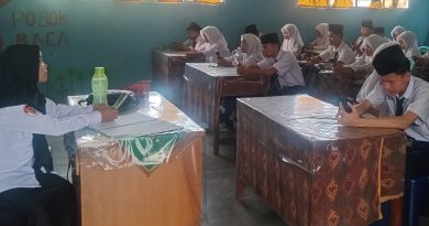 MTsN 2 Labura Sukses Gelar Ujian Semester Genap Kelas IX Berbasis CBT
